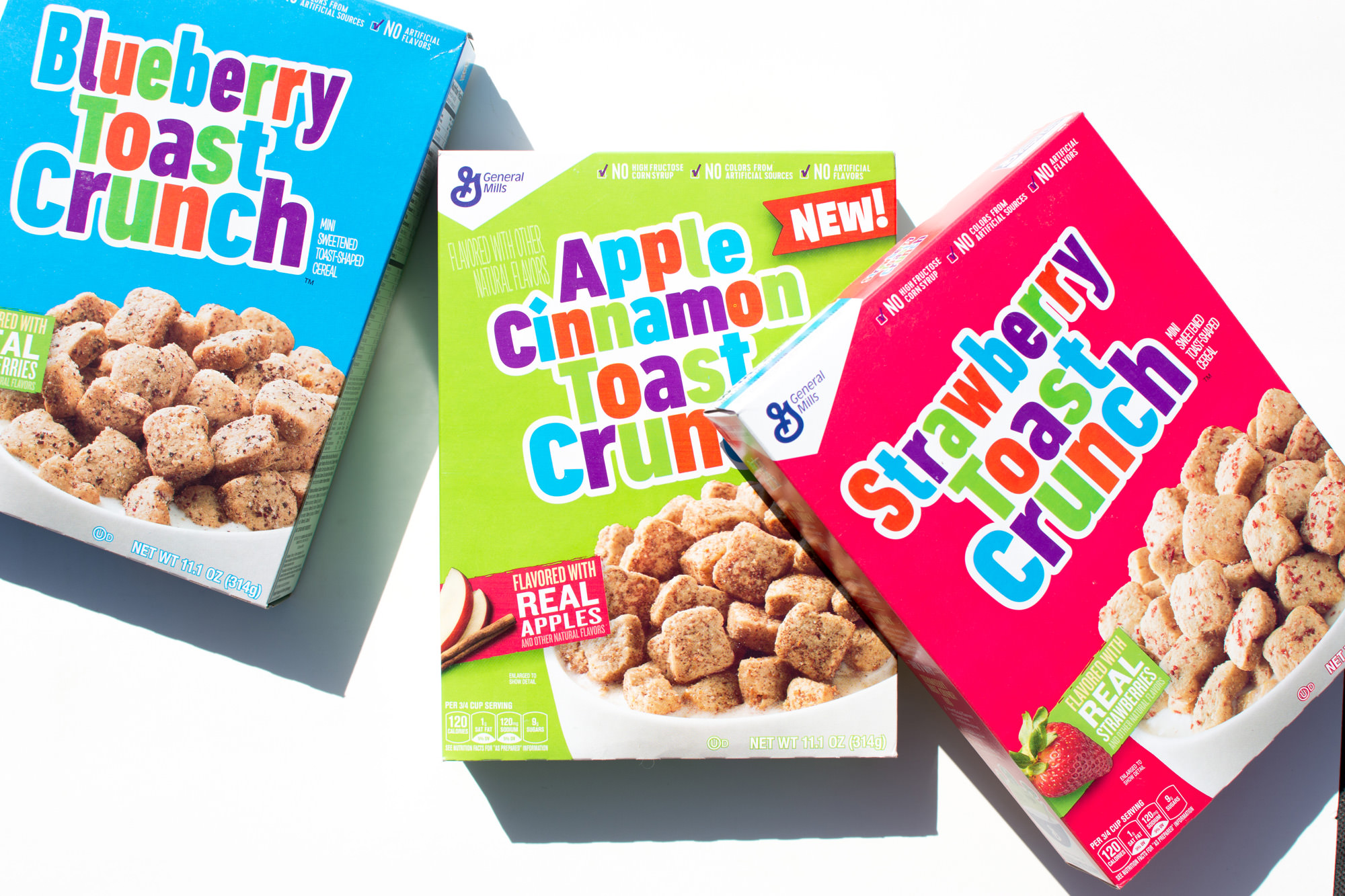 Cinnamon Toast Crunch Three New Flavors