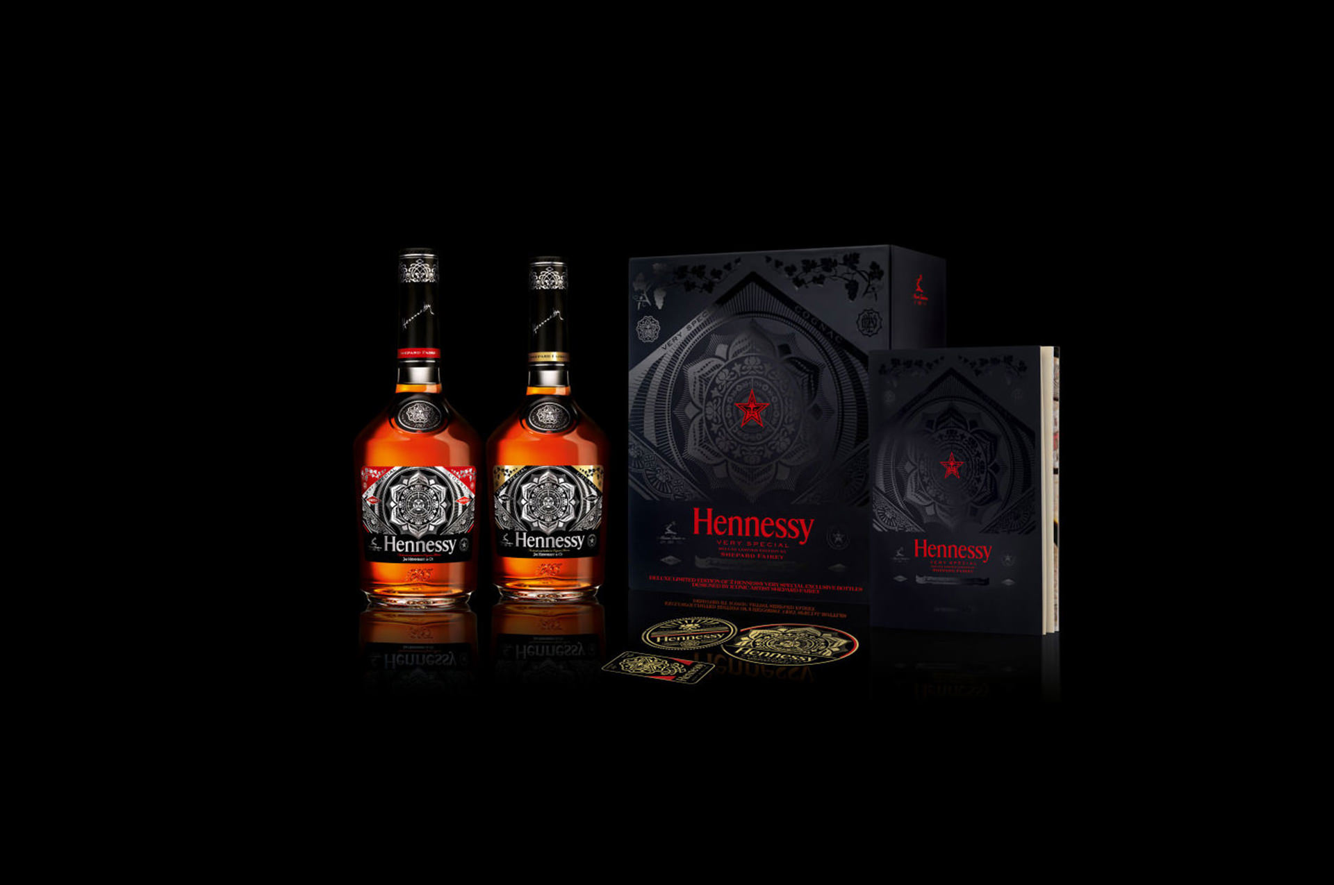 Obey Hennessy Limited Edition Bottle