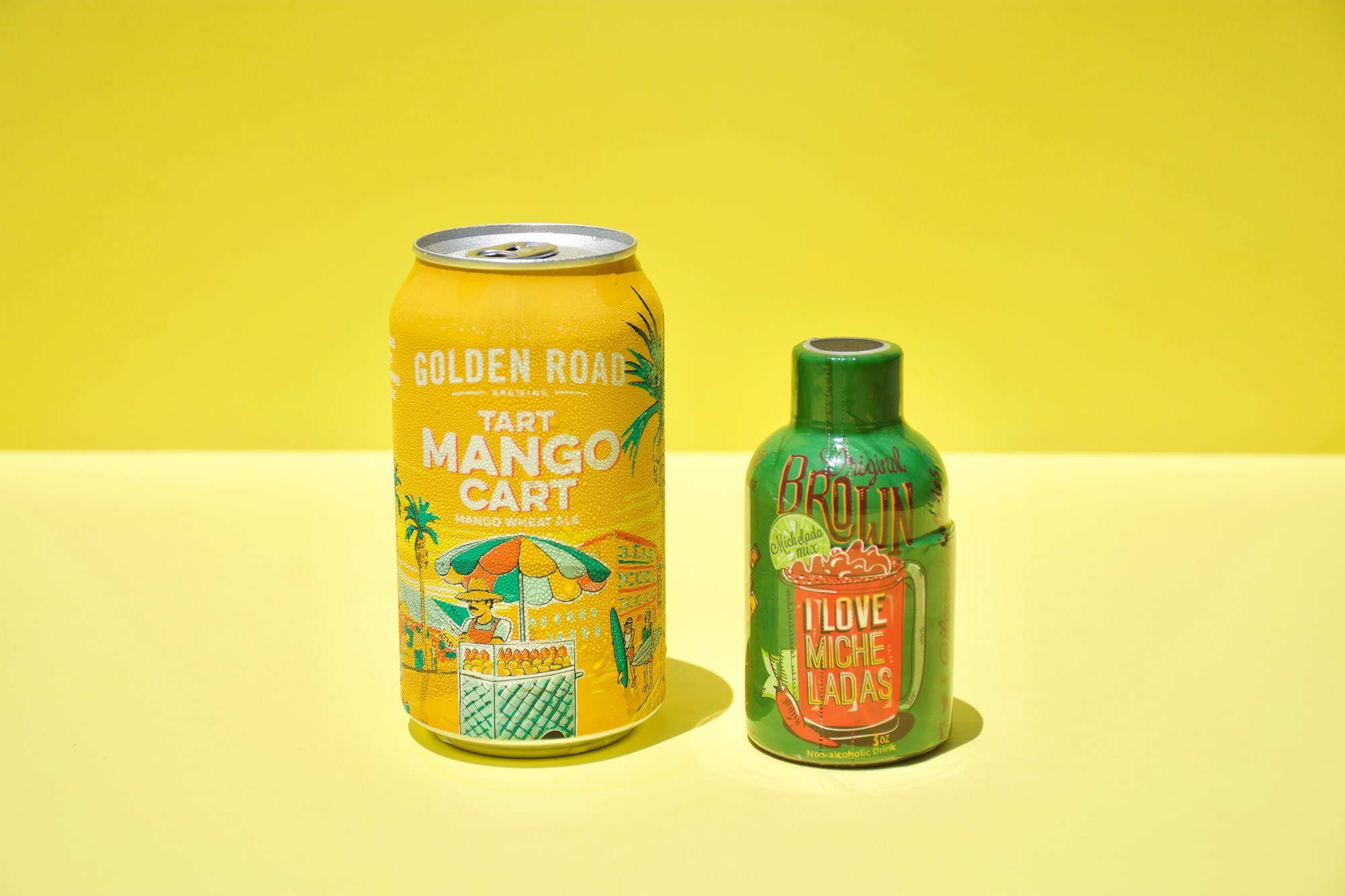 Golden Road's Tart Mango Beer with Ilovemichelada mix