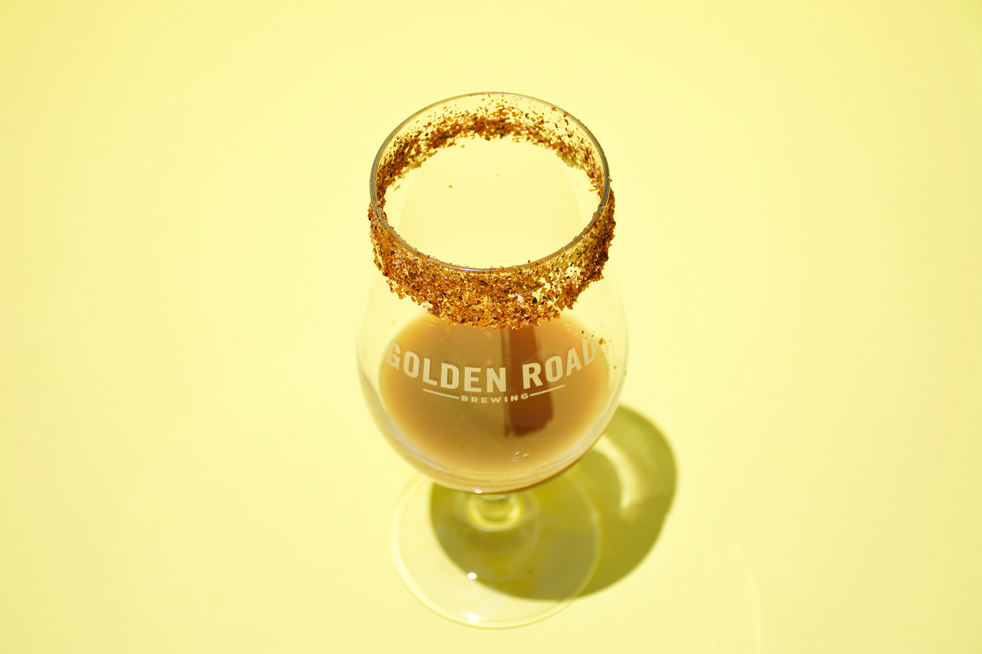 Golden Road's Mango Beer with Ilovemichelada mix