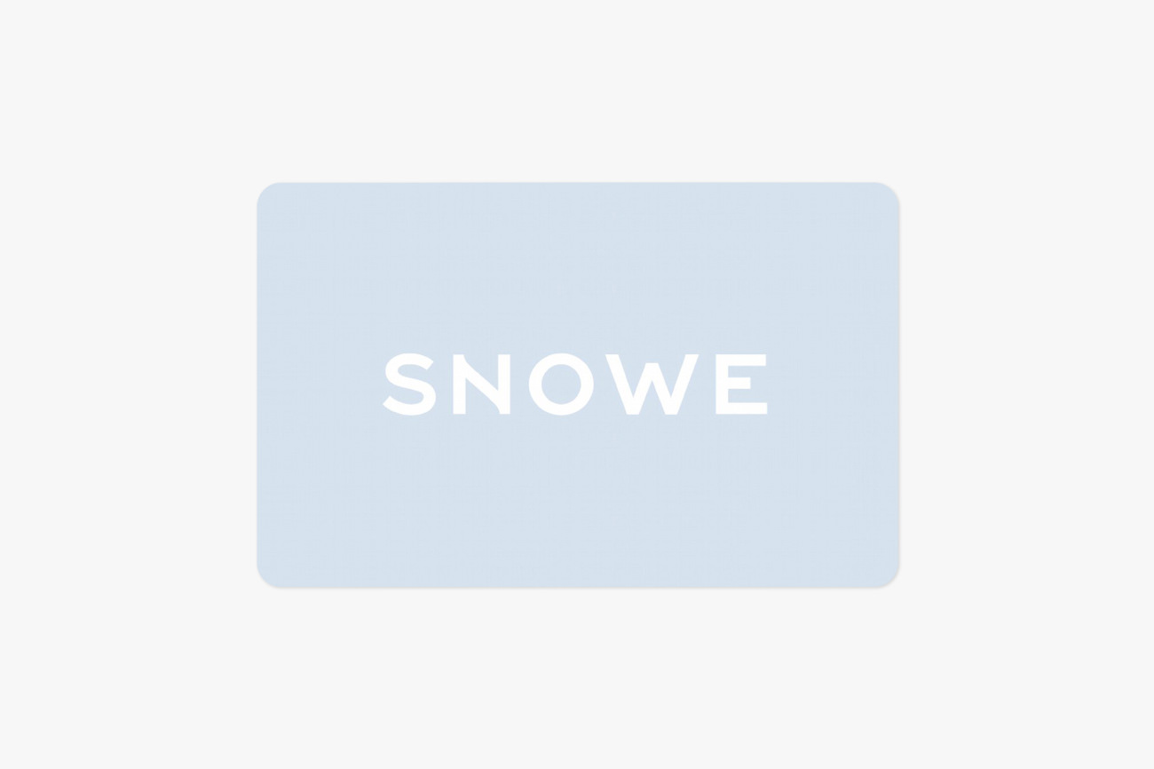 Snowe gift card for HYPEFEAST 2017 Gift Guide