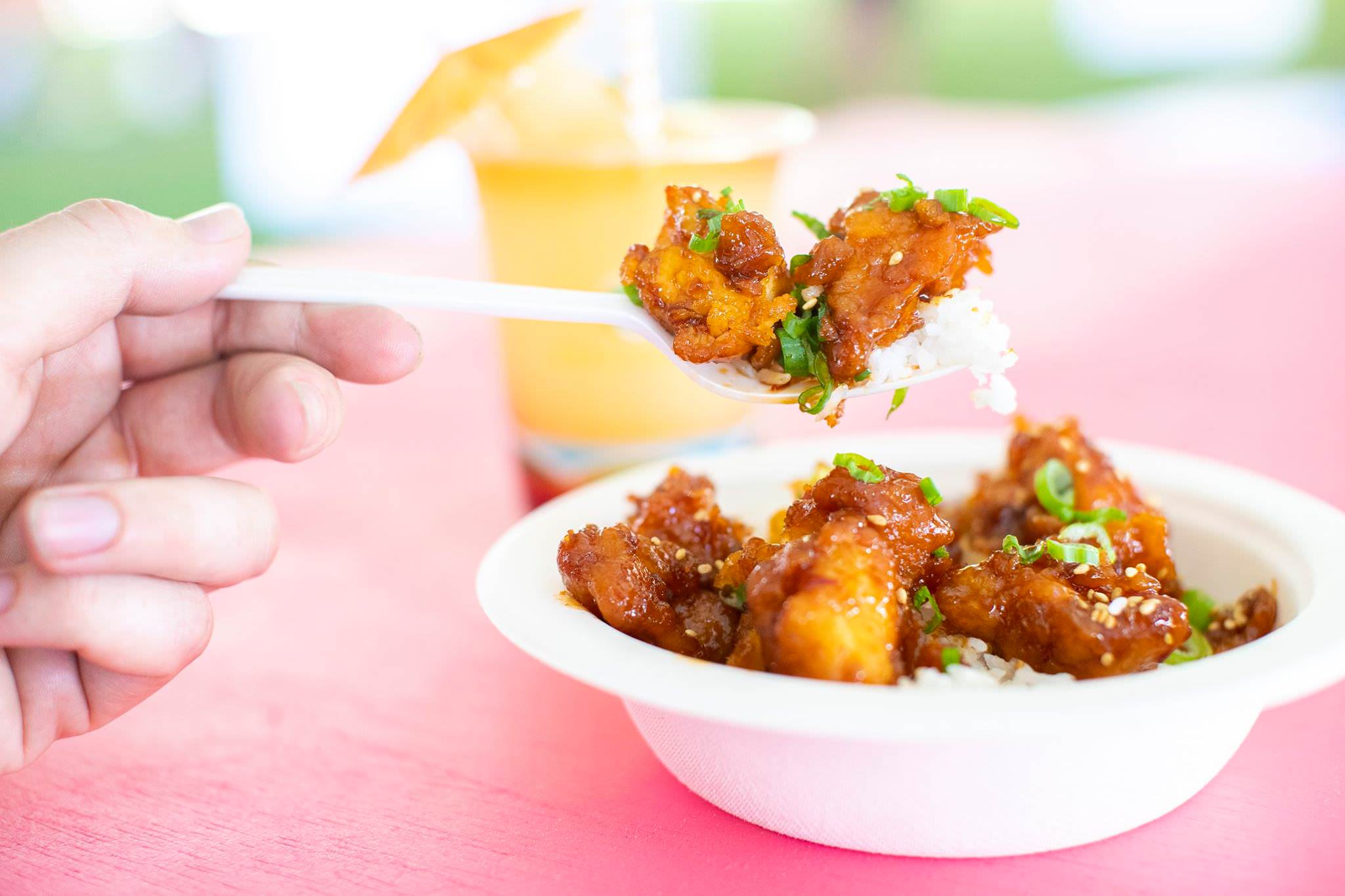 Orange Chicken—with Fat Dragon
